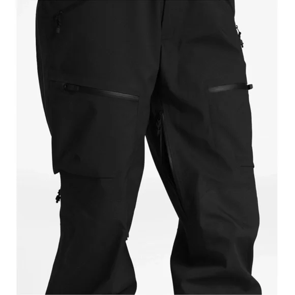 🥷🏿🥷🏿🥷🏿The North Face Steep Series Black Fuse Brigandine Bib Ski Pants